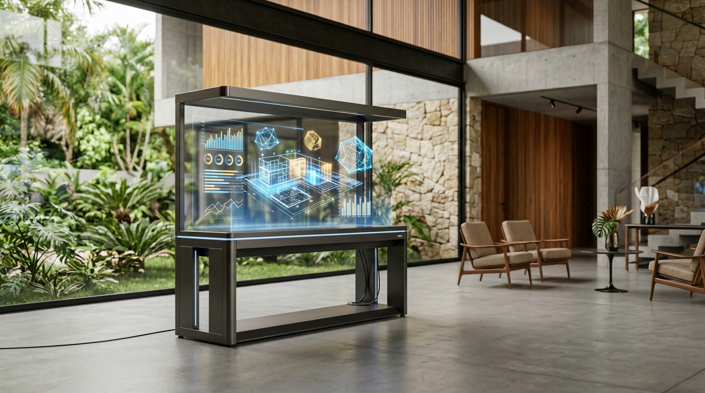 Aluguel de holobox para eventos corporativos e projeção de alta fidelidade