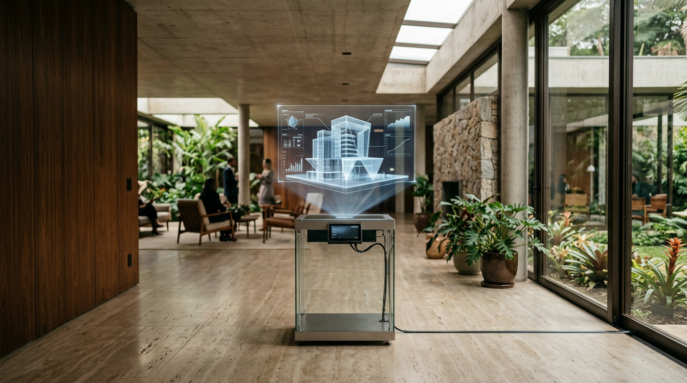 Critérios técnicos para aluguel de holograma corporativo