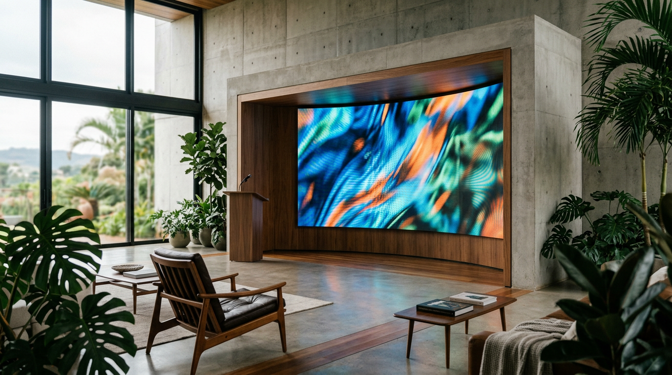 Critérios técnicos para seleção de painel de LED indoor